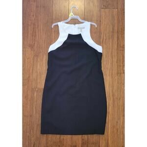 Banana Republic Women size 6P Sheath bodycon black white NWT career work office